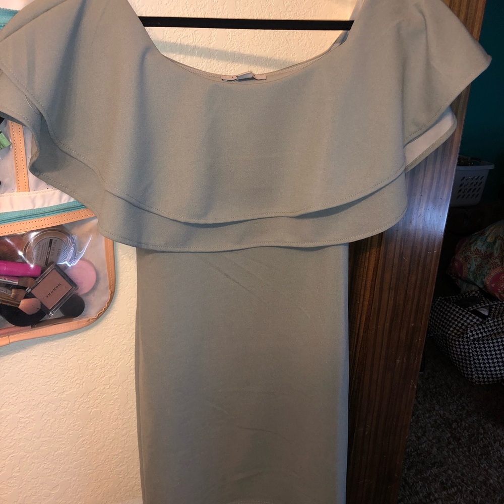 Grey, These Three Boutique bodycon dress